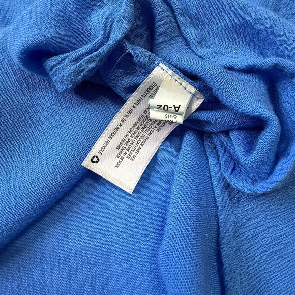 Lilly Pulitzer Embroidered V-Neck Platter Top With Butterfly Sleeves - Picture 7 of 9